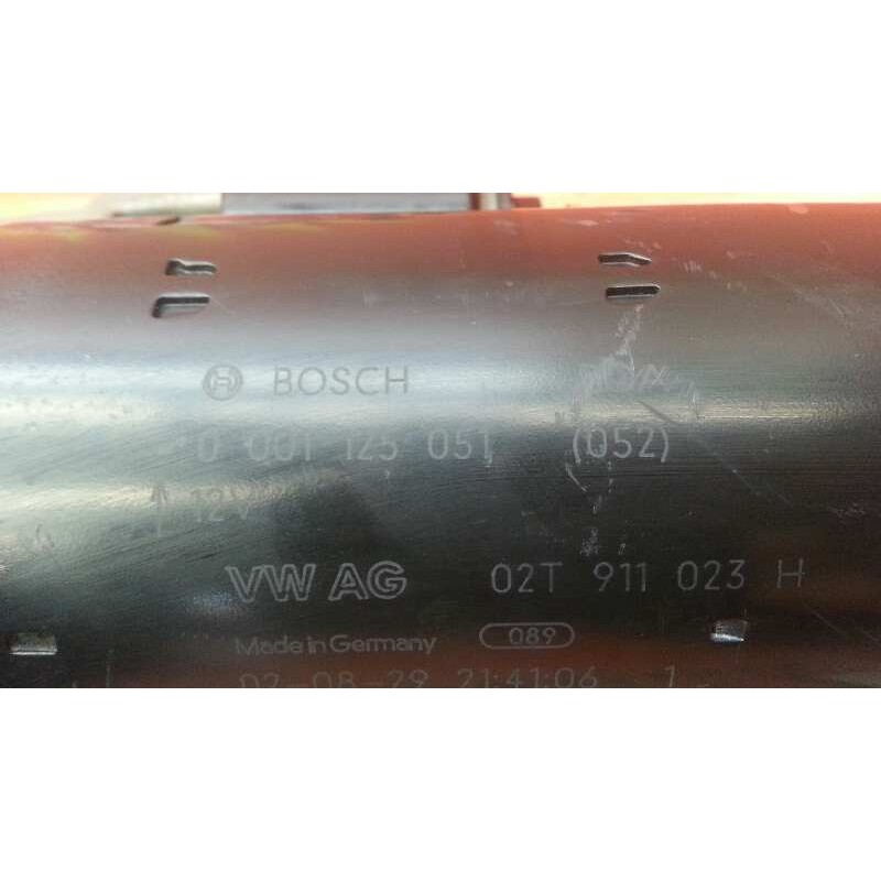 Recambio de motor arranque para skoda fabia (6y2/6y3) 1.9 sdi cat (asy) referencia OEM IAM 02T911023H  