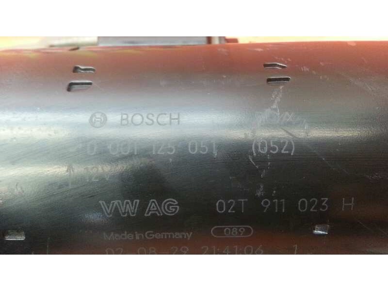 Recambio de motor arranque para skoda fabia (6y2/6y3) 1.9 sdi cat (asy) referencia OEM IAM 02T911023H  