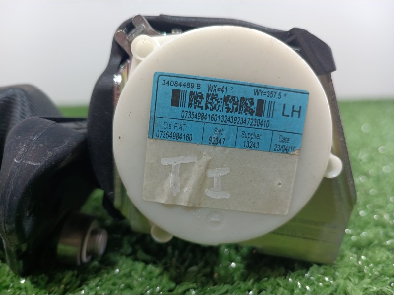 Recambio de cinturon seguridad trasero izquierdo para ford ka (ccu) black edition referencia OEM IAM 34084489B 34084489B 0735498