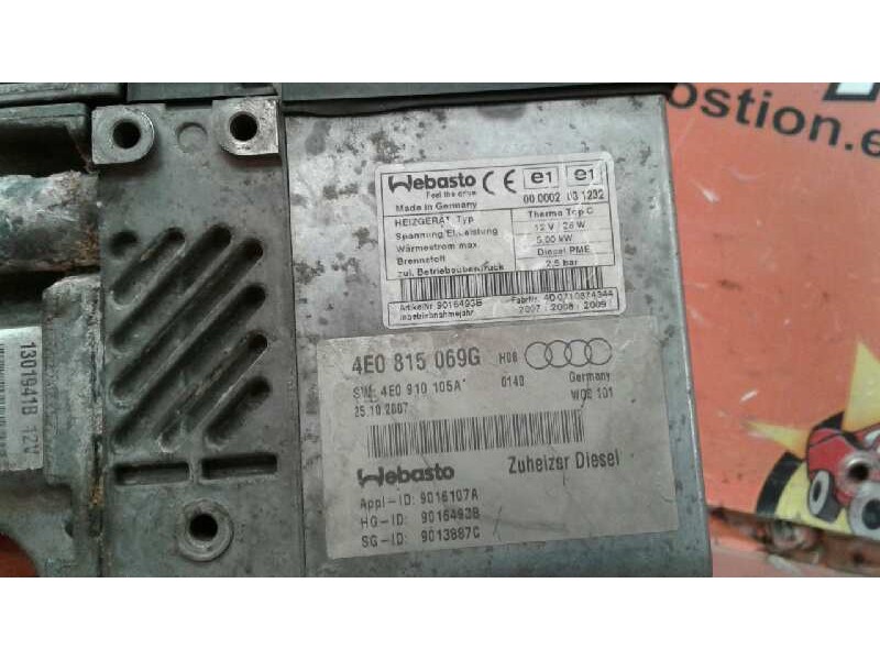 Recambio de motor calefaccion para audi a8 (4e2) 4.2 tdi quattro referencia OEM IAM 4E0815069G 4E0910105A 