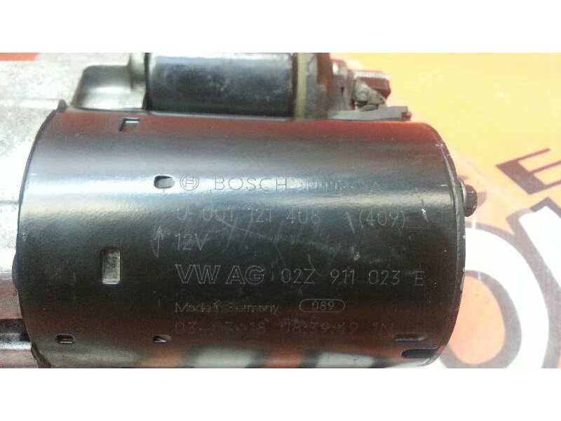 Recambio de motor arranque para audi a3 (8p) 2.0 16v fsi referencia OEM IAM 02Z911023E 02Z911023E 02Z911023
