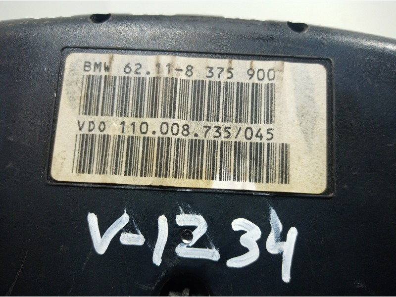 Recambio de cuadro instrumentos para bmw serie 5 berlina (e39) 2.0 24v referencia OEM IAM 62118375900 62118375900 62118375900