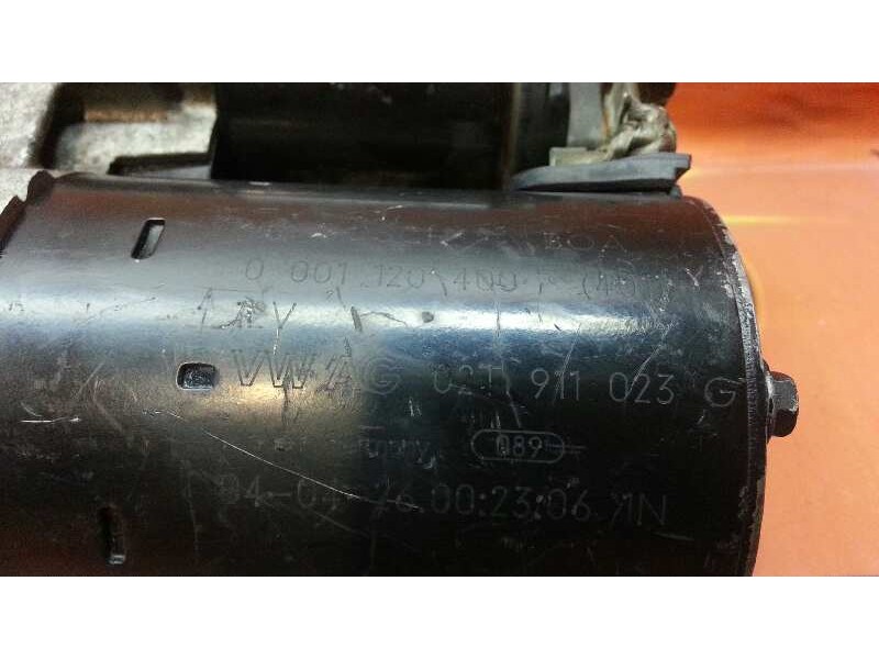 Recambio de motor arranque para volkswagen polo (9n1) trendline referencia OEM IAM 02T911023GV  
