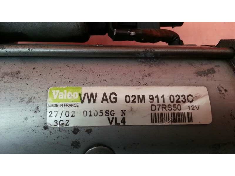 Recambio de motor arranque para volkswagen golf iv variant (1j5) 1.9 tdi referencia OEM IAM 02M911023C  