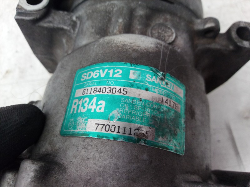 Recambio de compresor aire acondicionado para renault clio ii fase i (b/cbo) 1.9 d referencia OEM IAM 7700111235 7700111235 7700
