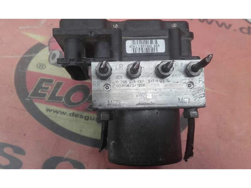 Recambio de abs para fiat stilo (192) 1.6 16v cat referencia OEM IAM 0265231437 48923D0496 0265800369