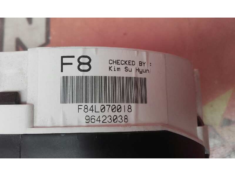 Recambio de cuadro instrumentos para chevrolet evanda 2.0 cat referencia OEM IAM F84L070018 96423038 3D12J00