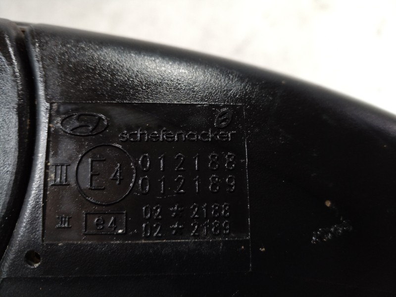 Recambio de retrovisor izquierdo para hyundai accent (lc) gls referencia OEM IAM 012189 012189 012189