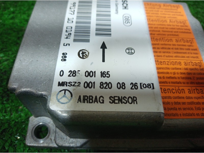 Recambio de centralita airbag para mercedes-benz clase clk (w208) coupe 200 (208.335) referencia OEM IAM 0018200826 0018200826 0