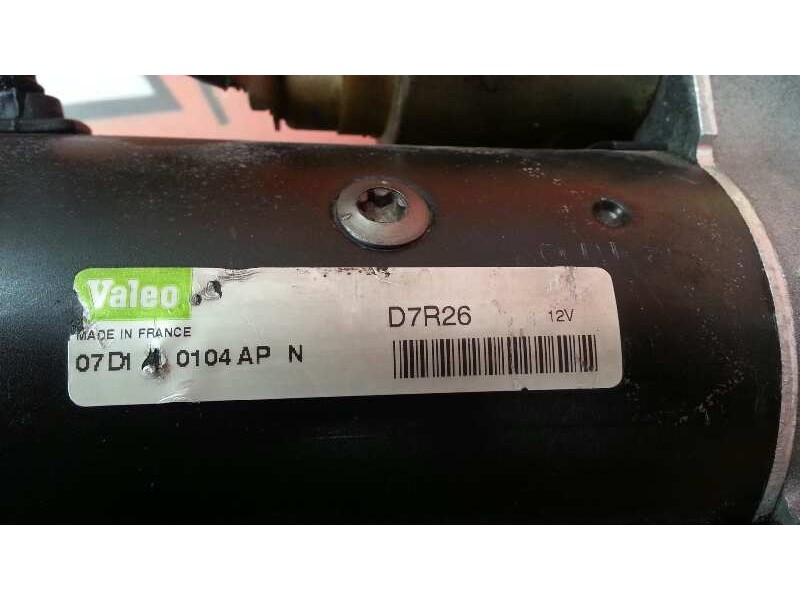 Recambio de motor arranque para peugeot 607 (s1) 2.2 hdi fap cat referencia OEM IAM D7R26 D7R26 D7R26