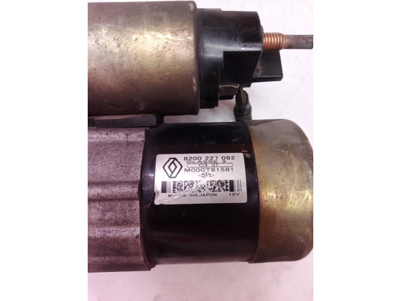 Recambio de motor arranque para renault megane ii berlina 5p confort authentique referencia OEM IAM 8200227092 8200227092 820022