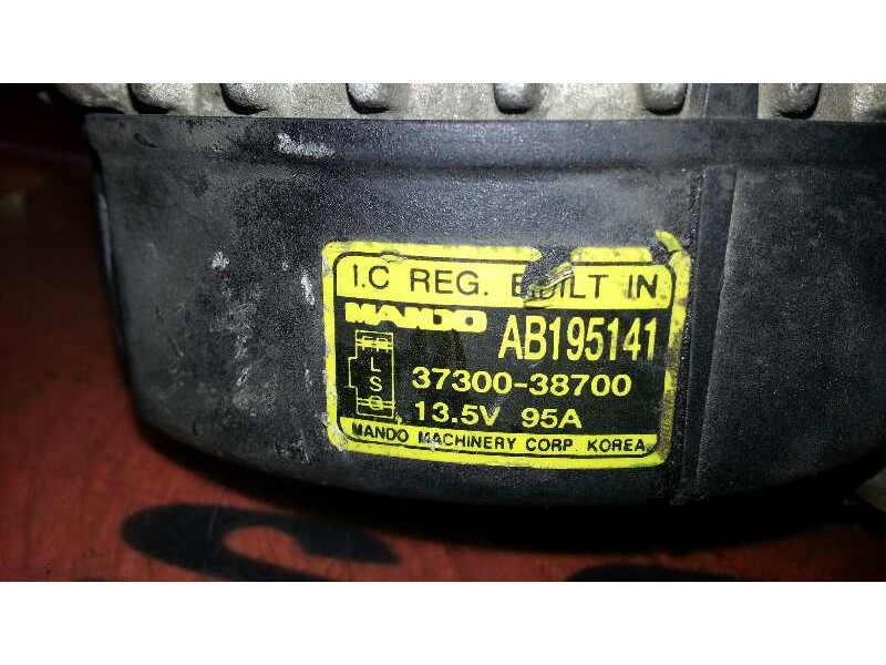 Recambio de alternador para hyundai trajet (fo) 2.0 16v cat referencia OEM IAM AB195141 AB195141 AB195141