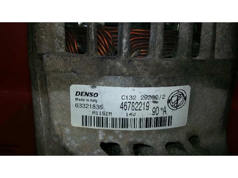 Recambio de alternador para alfa romeo 147 (190) 1.6 16v cat referencia OEM IAM 46782219  