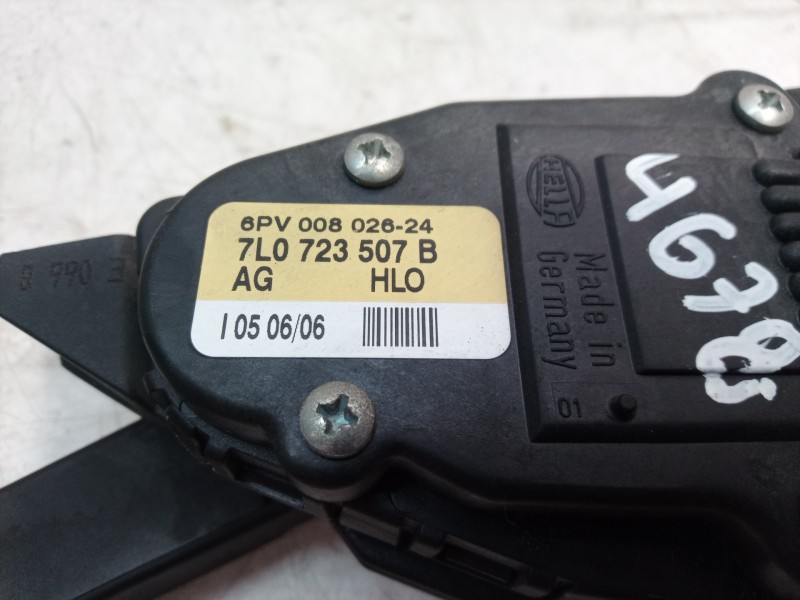 Recambio de potenciometro pedal para audi q7 (4l) 4l/xbunq1 referencia OEM IAM 7L0723507 7L0723507Ç 7L0723507
