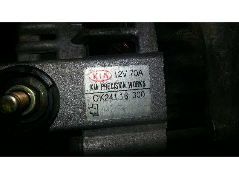 Recambio de alternador para kia shuma 1.5 cat referencia OEM IAM OK24118300 OK24118300 OK24118300