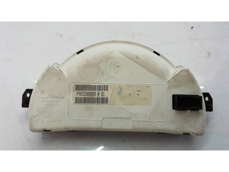 Recambio de cuadro instrumentos para citroën c3 1.4 16v sensodrive vtr referencia OEM IAM P9652008080 P9652008080 P9652008080