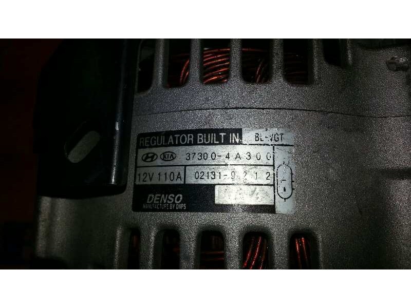 Recambio de alternador para kia sorento 2.5 crdi concept referencia OEM IAM 373004A300 373004A300 373004A300