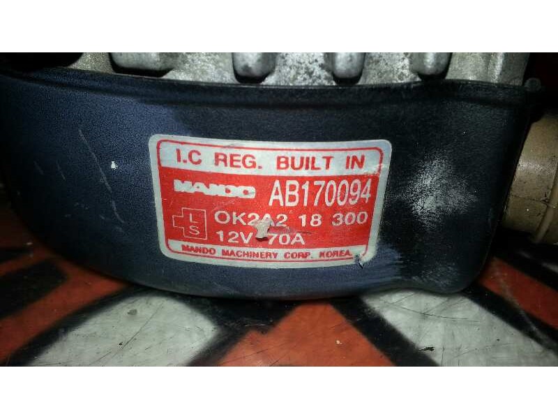 Recambio de alternador para kia shuma 1.5 cat referencia OEM IAM AB170094 AB170094 AB170094