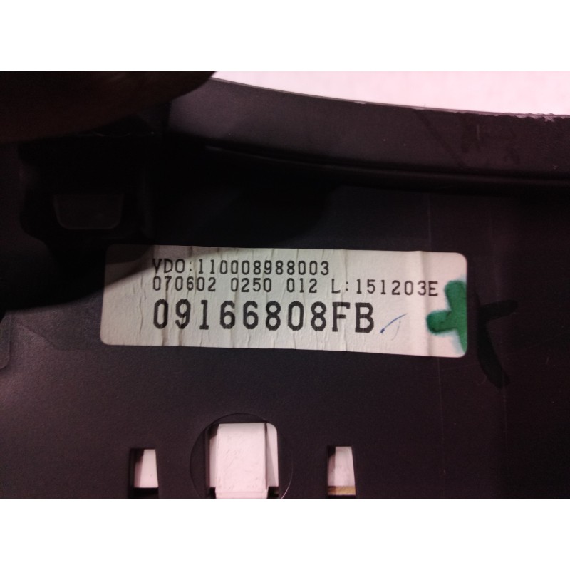 Recambio de cuadro instrumentos para opel combo (corsa c) familiar referencia OEM IAM 09166808FB 09166808 09166808