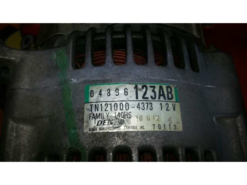 Recambio de alternador para chrysler 300 m (lr) 2.7 cat referencia OEM IAM 04896123AB 04896123AB 04896123AB