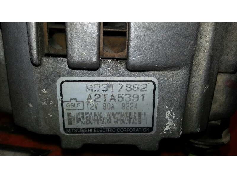 Recambio de alternador para mitsubishi colt (cj0) 1.6 cat referencia OEM IAM MD317862 MD317862 MD317862