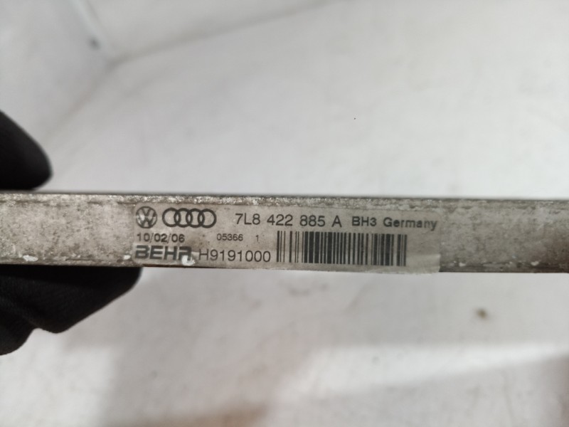 Recambio de enfriador aceite direccion (2) para audi q7 (4l) 4l/xbunq1 referencia OEM IAM 7L8422885 7L8422885 7L8422885