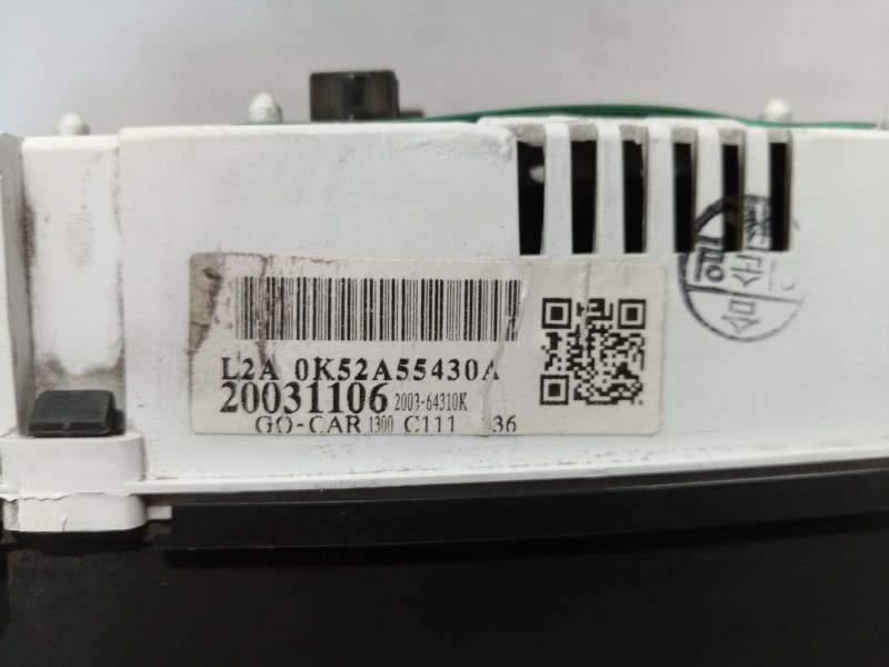 Recambio de cuadro instrumentos para kia carnival ii 2.9 crdi lx referencia OEM IAM 0K52A55430A 0K52A55430A 20031106