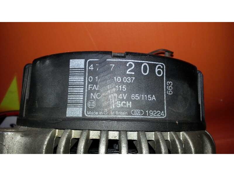 Recambio de alternador para chrysler voyager (gs) 2.5 td se grand voyager referencia OEM IAM 4727206  