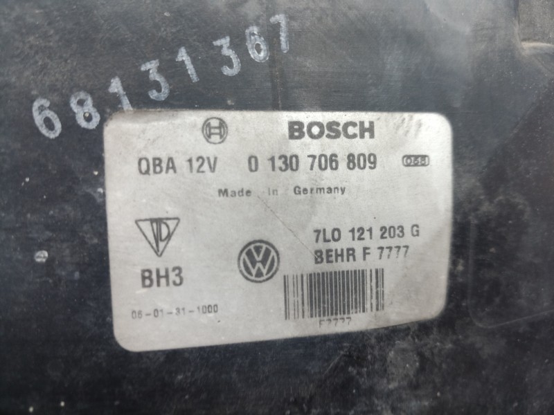 Recambio de electroventilador para audi q7 (4l) 4l/xbunq1 referencia OEM IAM 0130706809 0130706809 0130706809