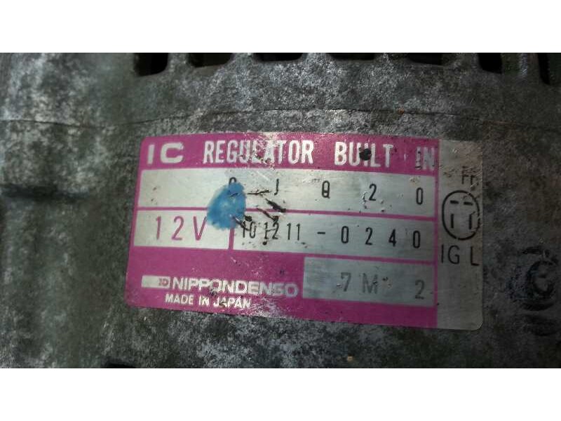 Recambio de alternador para honda crx (eg/eh) 1.6 sohc vtec cat referencia OEM IAM 1012110240  