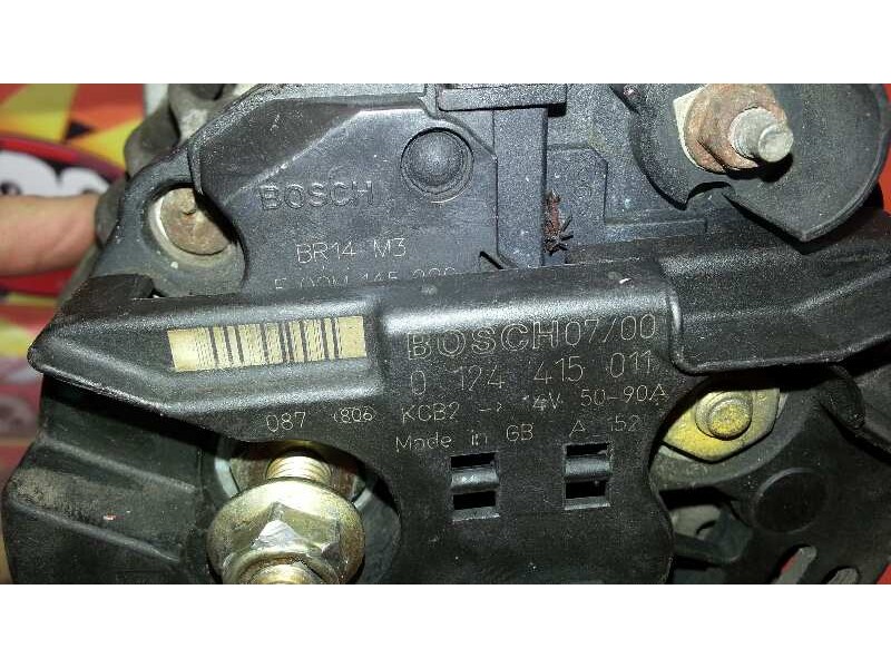 Recambio de alternador para fiat stilo (192) 1.6 16v referencia OEM IAM 0124415011  