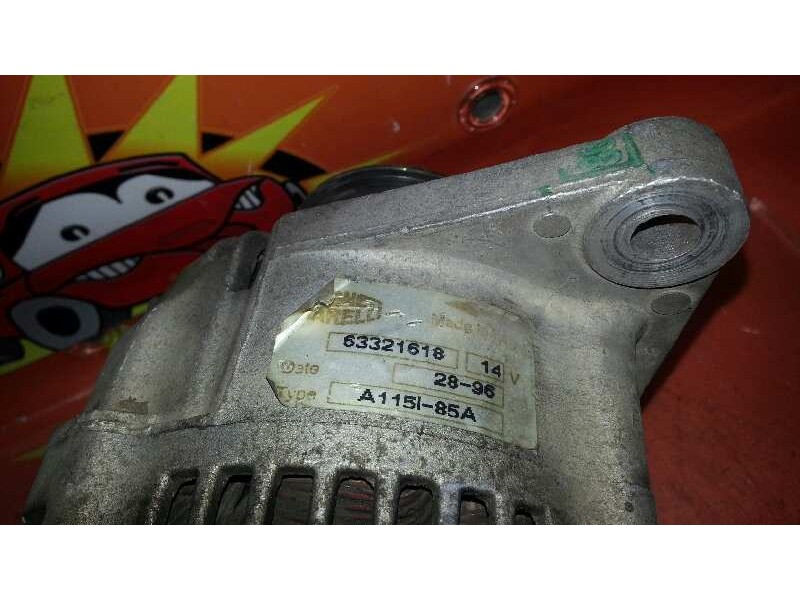 Recambio de alternador para fiat brava (182) 1.9 diesel referencia OEM IAM 063321618 063321618 063321618