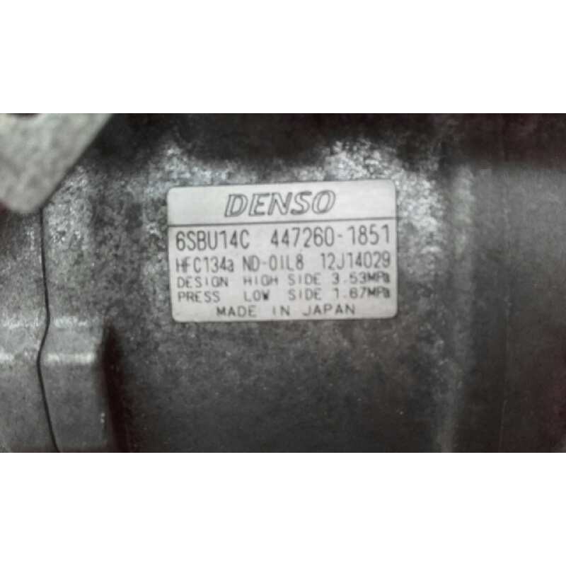 Recambio de compresor aire acondicionado para bmw serie 3 berlina (e90) 320d xdrive referencia OEM IAM 4472601851 6SBU14C 447190