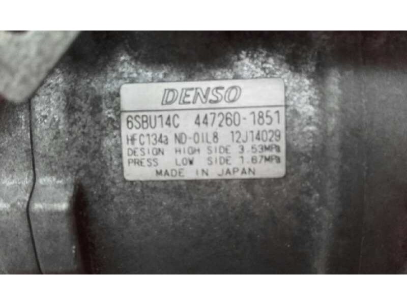 Recambio de compresor aire acondicionado para bmw serie 3 berlina (e90) 320d xdrive referencia OEM IAM 4472601851 6SBU14C 447190