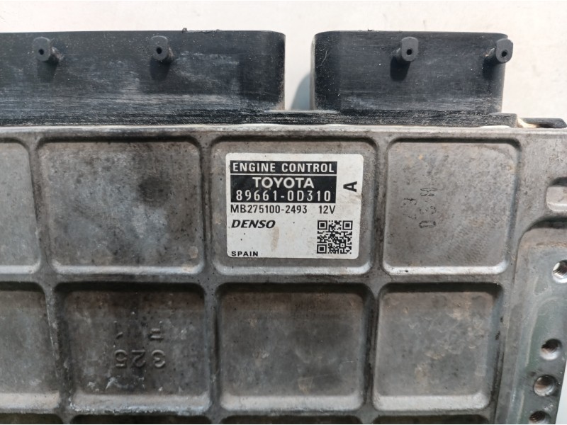 Recambio de centralita motor uce para toyota yaris (ksp9/scp9/nlp9) básico referencia OEM IAM 896610D310 896610D310 896610D310