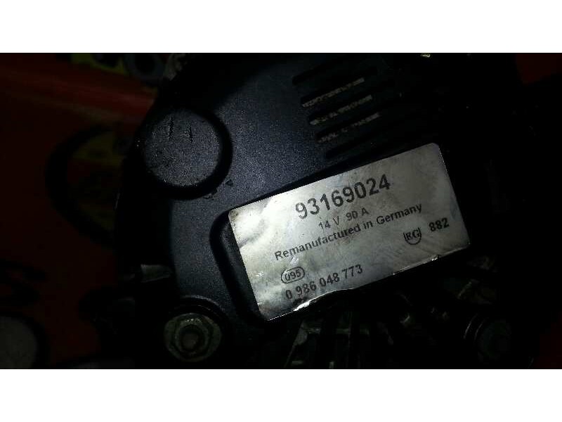 Recambio de alternador para opel corsa c 1.3 16v cdti cat (z 13 dt / ln9) referencia OEM IAM 93169024 93169024 93169024