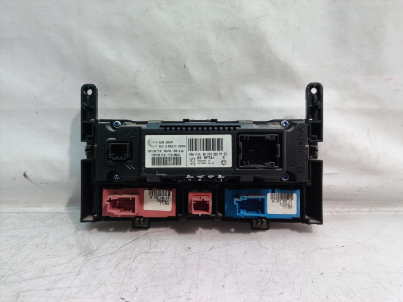 Recambio de mando climatizador para peugeot 407 sport referencia OEM IAM 96573322 96573322 96573322