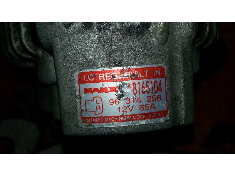 Recambio de alternador para daewoo matiz cd referencia OEM IAM AB165104 AB165104 AB165104