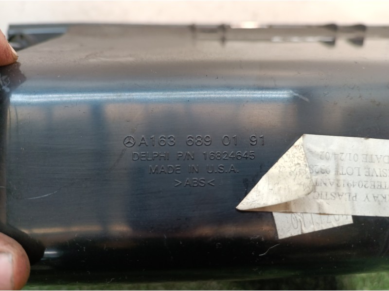 Recambio de guantera para mercedes-benz clase m (w163) 270 cdi (163.113) referencia OEM IAM A1636890191 A1636890191 A1636890191