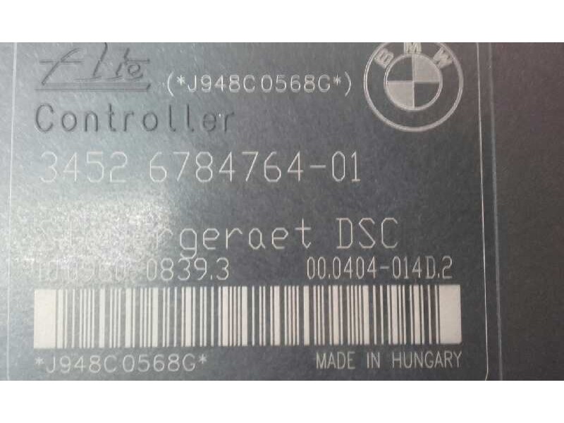 Recambio de abs para bmw serie 3 berlina (e90) 2.0 turbodiesel cat referencia OEM IAM 3452678476401 3451678476301 10020603514