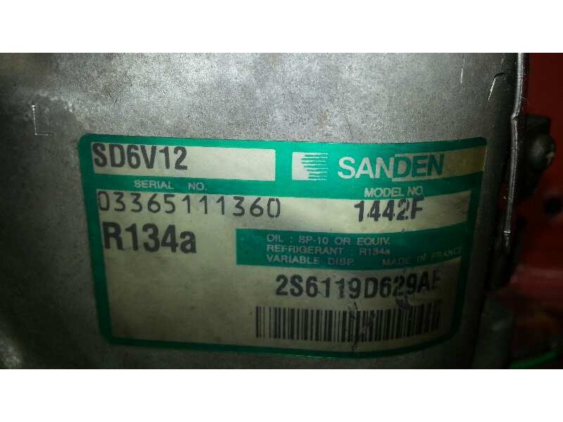 Recambio de compresor aire acondicionado para mazda 2 berlina (dy) 1.4 diesel cat referencia OEM IAM 1442F 1442F 1442F