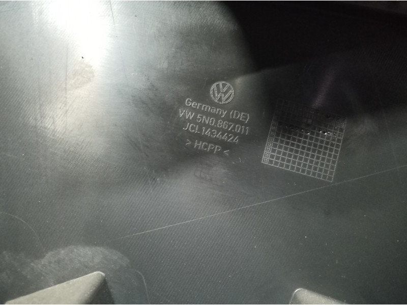 Recambio de guarnecido puerta delantera izquierda para volkswagen tiguan (5n1) 2.0 tdi referencia OEM IAM 5N0011002A 5N186725581