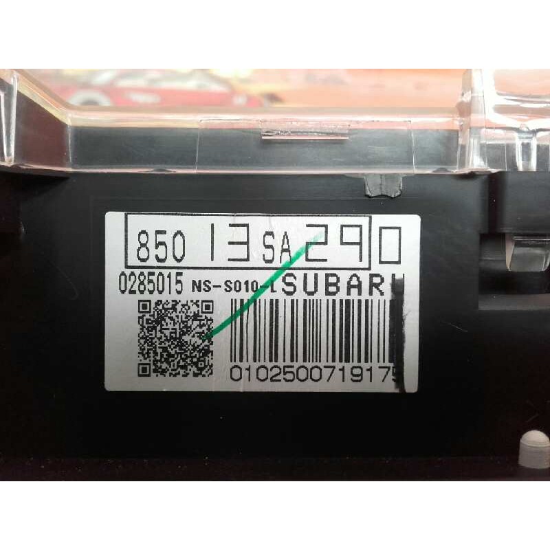 Recambio de cuadro instrumentos para subaru forester s11 (sg) 2,0 x referencia OEM IAM 0285015NSS010L 0102500719175 0102500