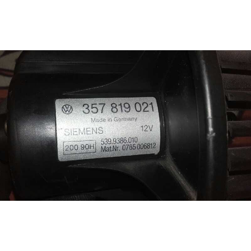 Recambio de motor calefaccion para volkswagen t4 transporter/furgoneta (mod. 1991) 2.4 diesel referencia OEM IAM 357819021 53993
