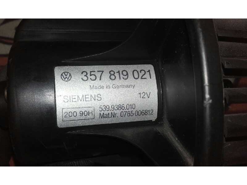 Recambio de motor calefaccion para volkswagen t4 transporter/furgoneta (mod. 1991) 2.4 diesel referencia OEM IAM 357819021 53993