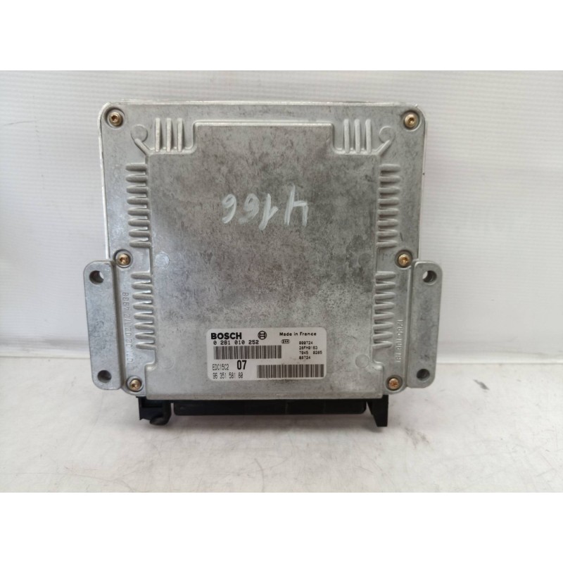 Recambio de centralita motor uce para peugeot 406 berlina (s1/s2) srdt referencia OEM IAM 0281010252 0281010252 9635158180