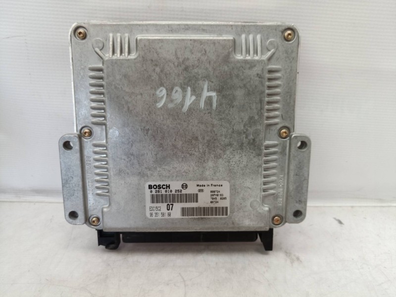 Recambio de centralita motor uce para peugeot 406 berlina (s1/s2) srdt referencia OEM IAM 0281010252 0281010252 9635158180