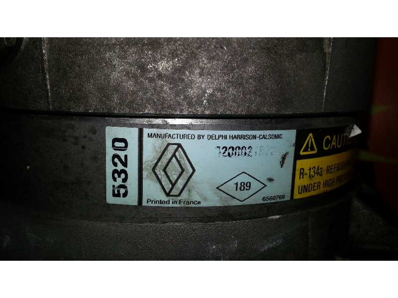Recambio de compresor aire acondicionado para renault laguna ii (bg0) 1.9 dci diesel referencia OEM IAM 8200021822 8200021822 82