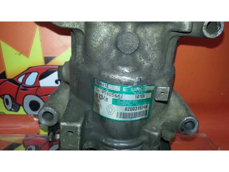 Recambio de compresor aire acondicionado para renault kangoo (f/kc0) 1.5 dci diesel referencia OEM IAM 8200315744 8200315744 820