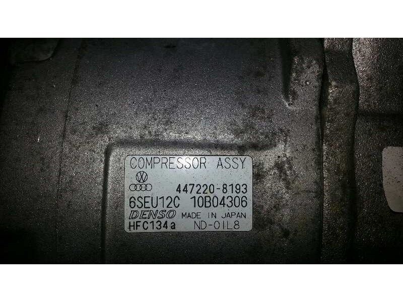 Recambio de compresor aire acondicionado para audi a4 berlina (8e) 2.5 v6 24v tdi cat (aym) referencia OEM IAM 4472208193 447220